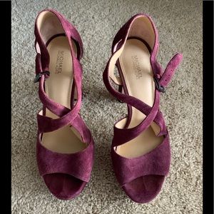 Michael Kors Suede Heels